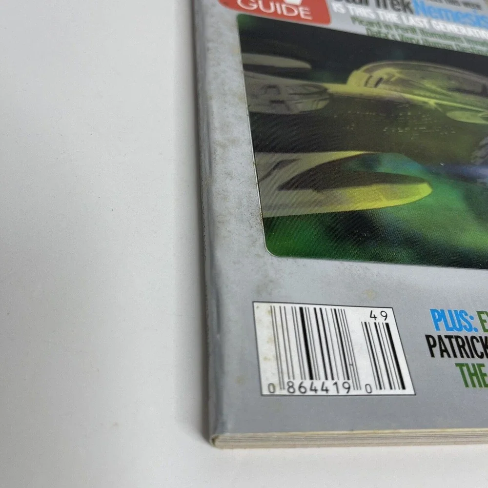Star Trek Nemesis TV Guide‎ 3-D Animation Lot of 4 Vintage